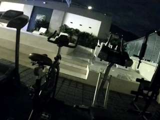 voyeurcam casa salsa gym bike